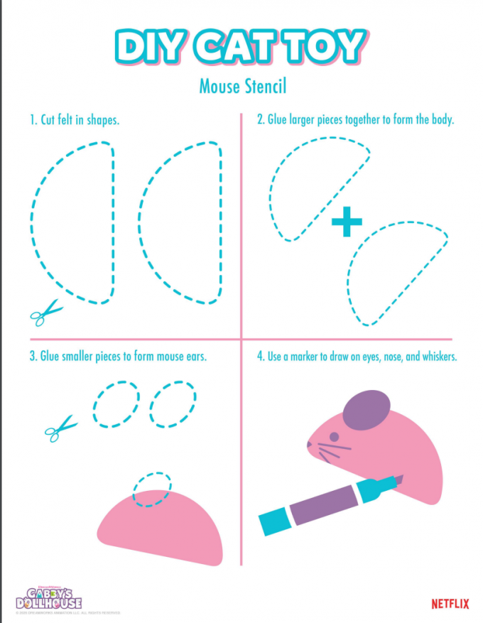 Gabby’s Dollhouse Free Printable Activity Sheets – Flexiplan Online