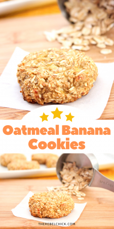 2 Ingredient Oatmeal Banana Cookies Recipe