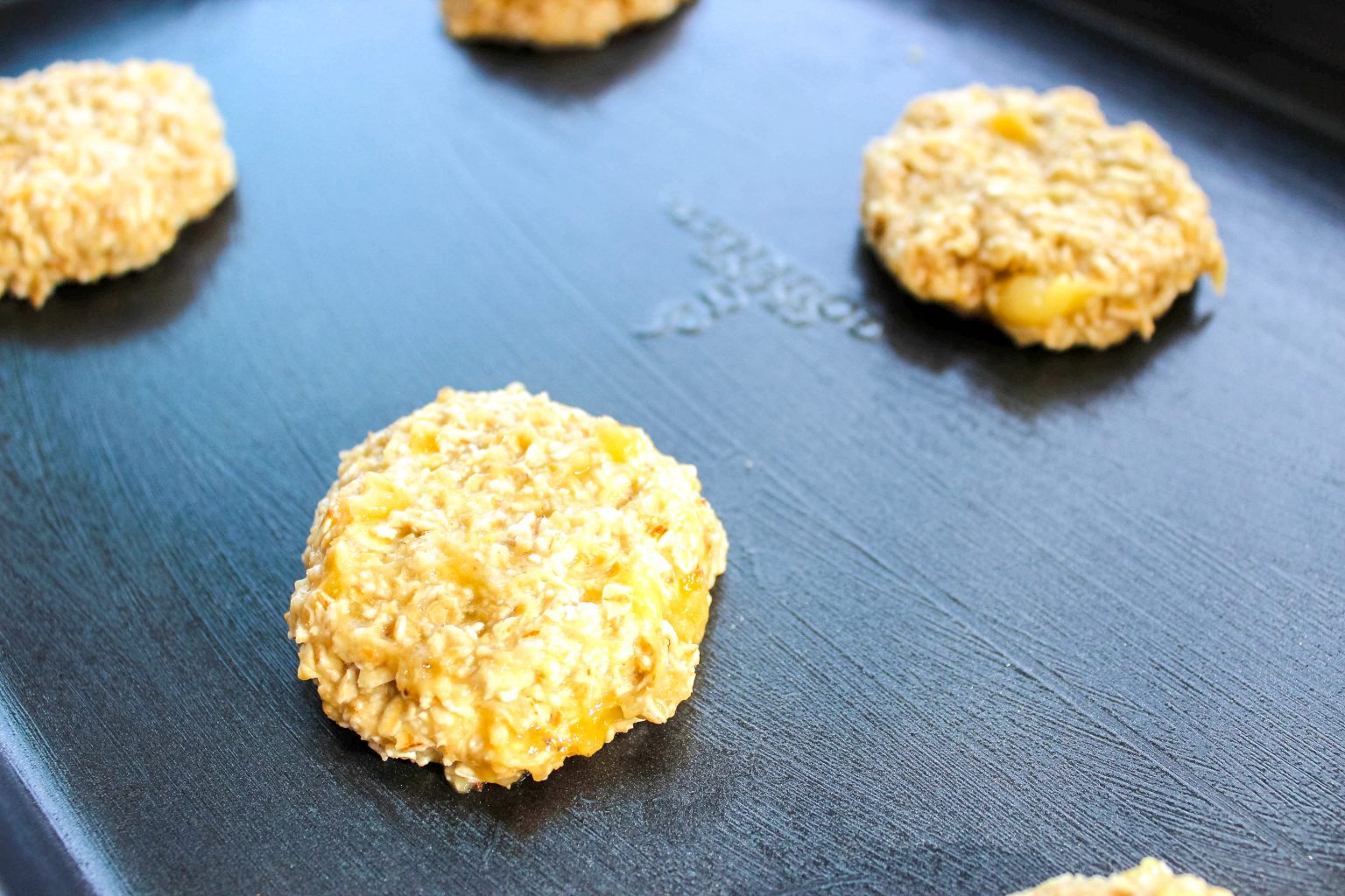 2 Ingredient Oatmeal Banana Cookies Recipe The Rebel Chick