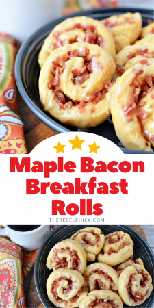 Maple Bacon Breakfast Rolls Recipe
