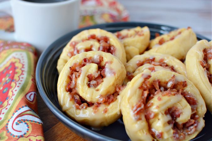 Maple Bacon Breakfast Rolls Recipe