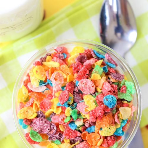 Fruity Pebbles Parfait Recipe