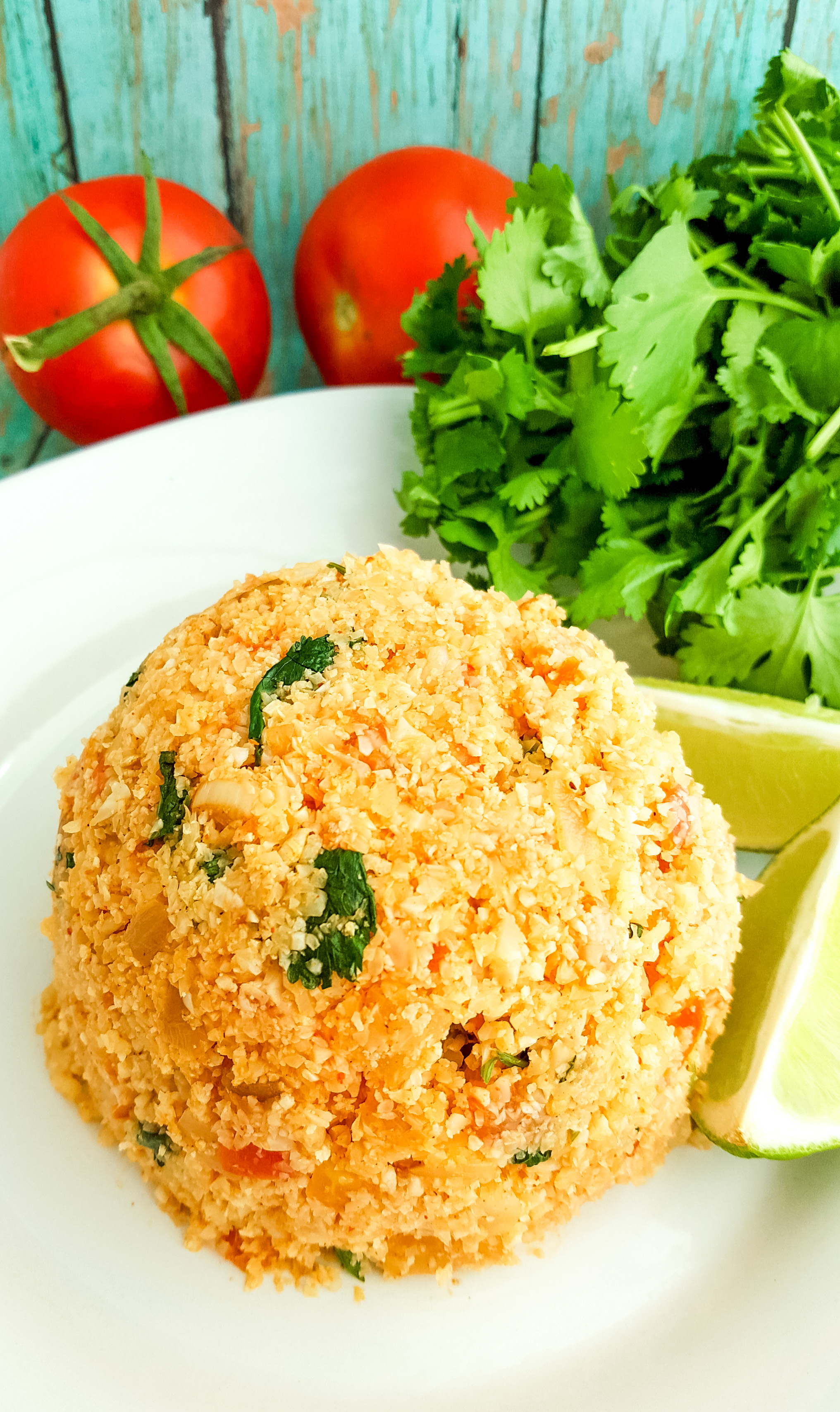 Low Carb KETO Cauliflower Spanish Rice Recipe