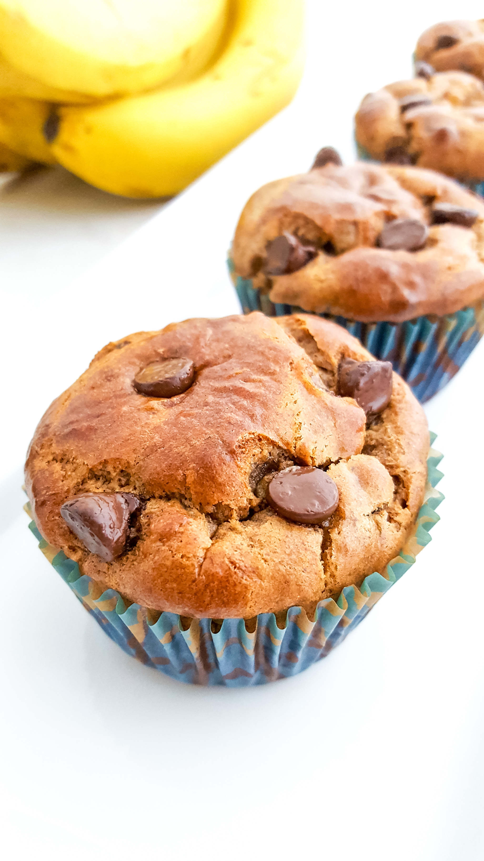 Paleo Banana Chocolate Chip Muffins Recipe The Rebel Chick