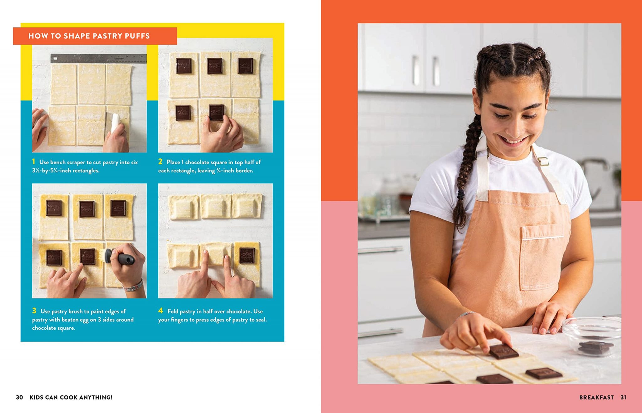 Kids Can Cook Anything Cookbook - The Complete How-To Cookbook for Young Chefs 8+ and up!