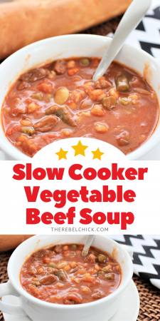 Crock Pot Vegetable Beef Soup Recipe
