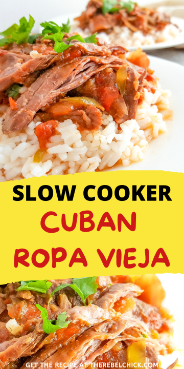 Cuban Ropa Vieja Recipe - The Rebel Chick