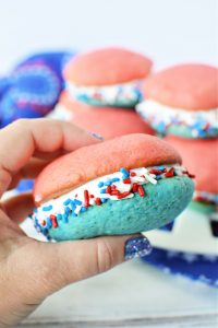 Red White and Blue Whoopie Pies Recipe