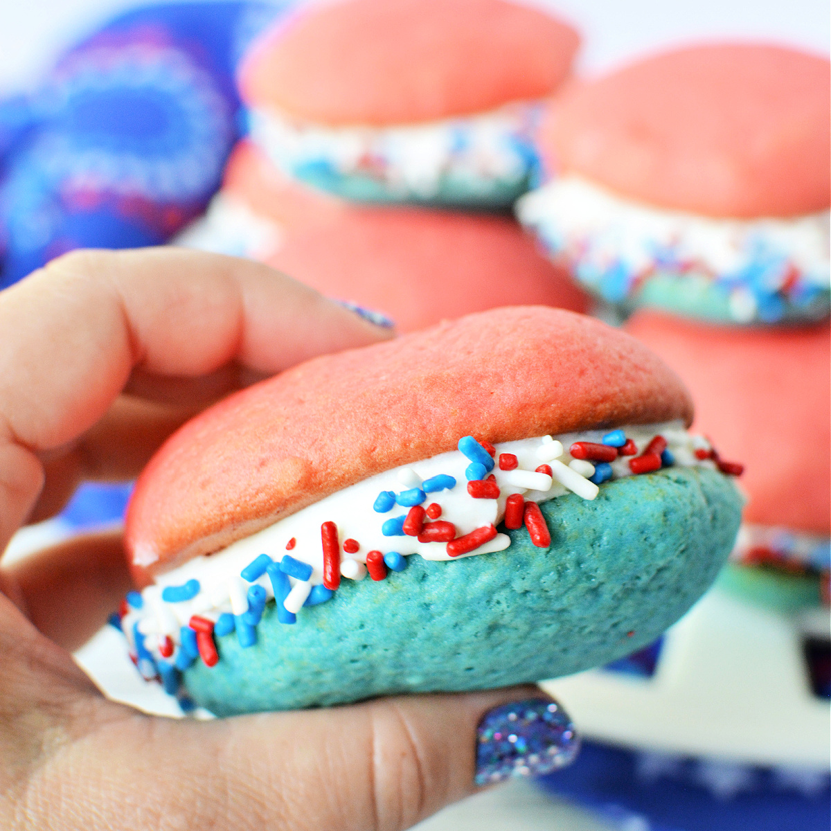 Red White and Blue JELLO Shots - The Rebel Chick