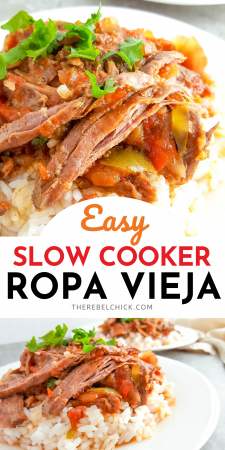 Slow Cooker Cuban Ropa Vieja Recipe 