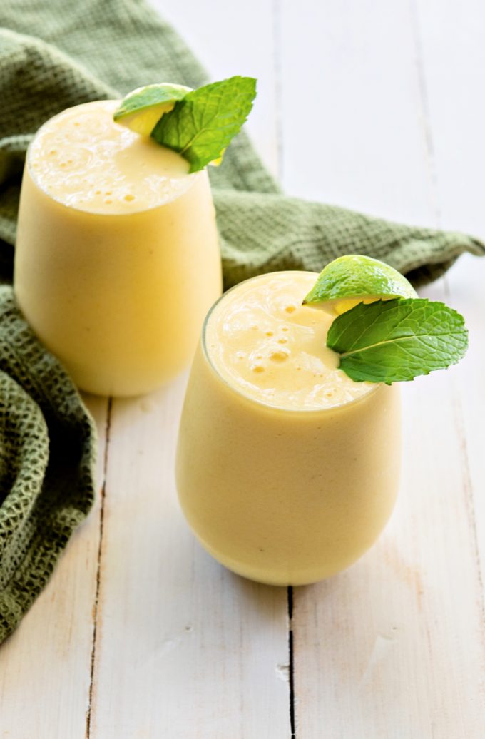Mango Pineapple Smoothie - The Rebel Chick