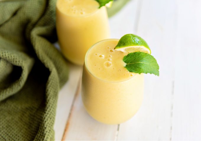 Vegan Mango Pineapple Smoothie Recipe - The Rebel Chick