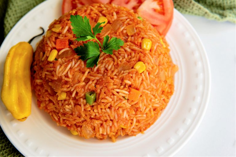 Nigerian Jollof Rice Recipe - The Rebel Chick