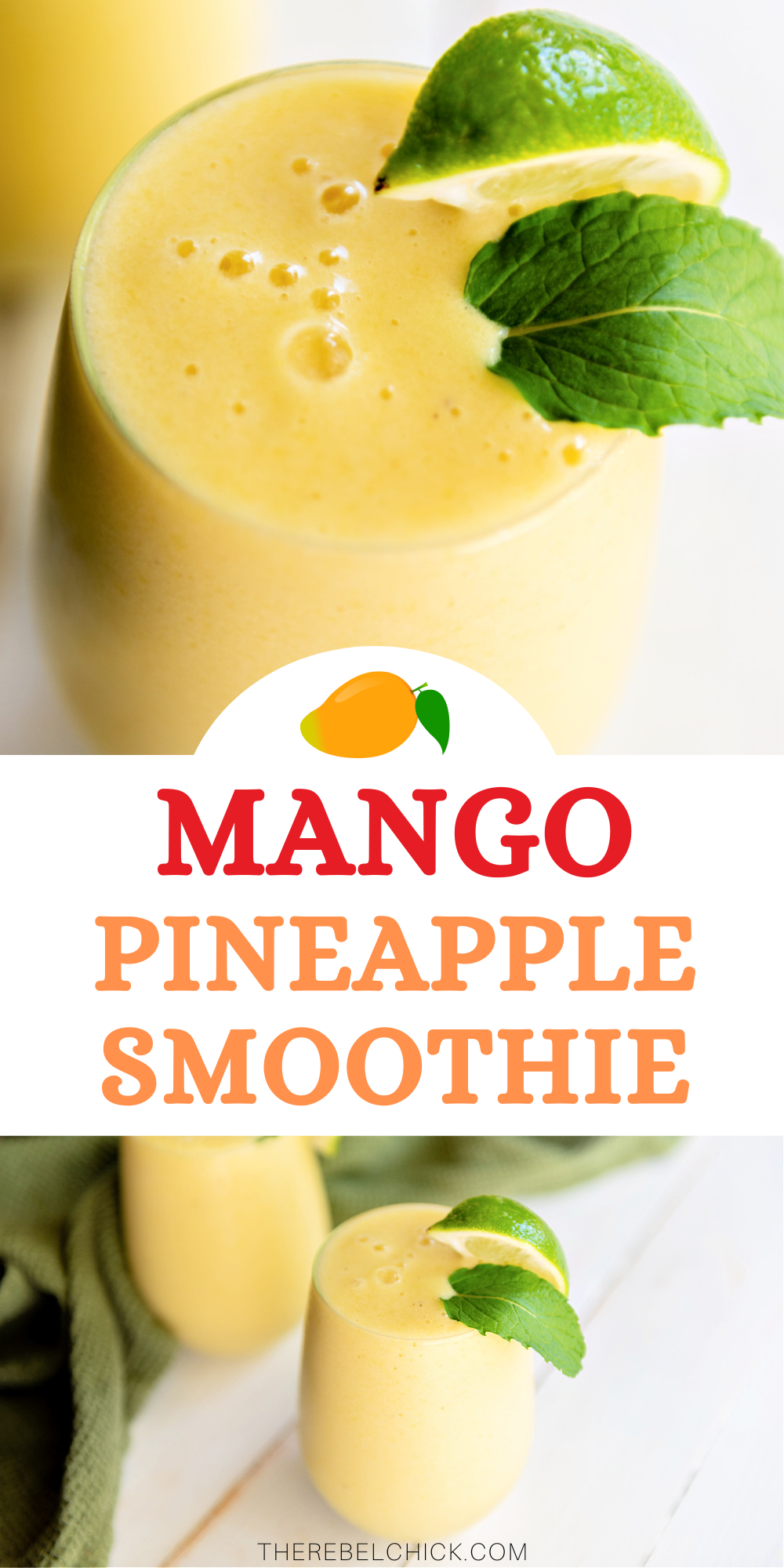 Mango Pineapple Smoothie 