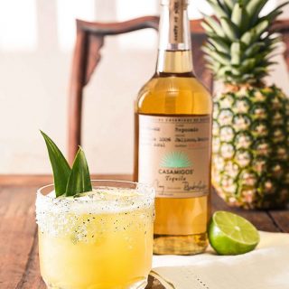 Spicy Pineapple Cilantro Margarita Recipe