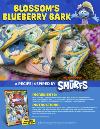 Blossom's Blueberry Bark Recipe
