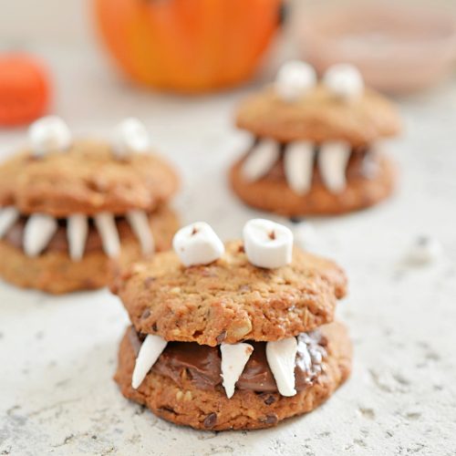 Halloween monster cookie