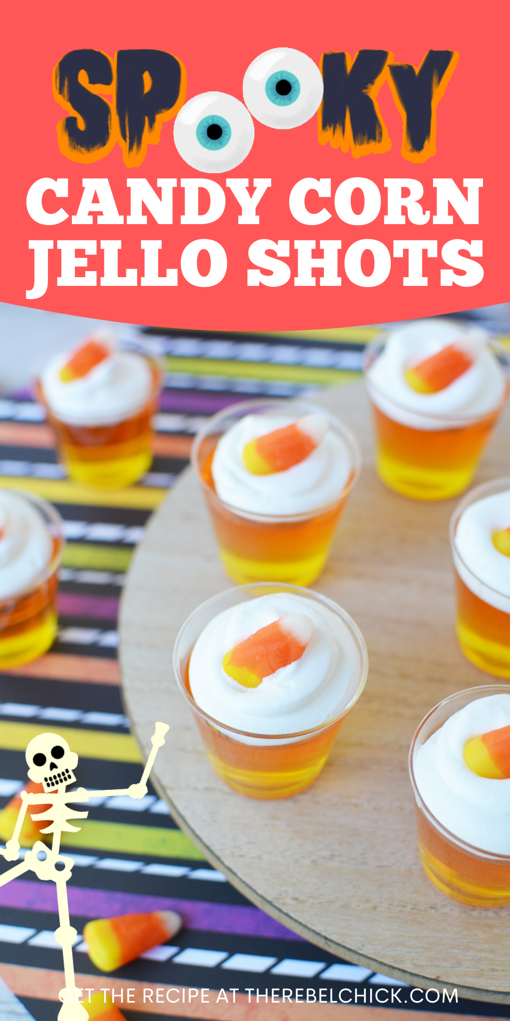 Candy Corn Jello Shots