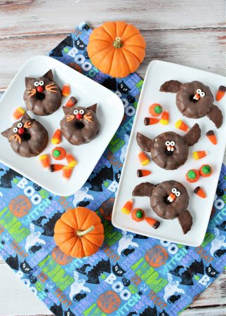 No Bake Halloween Cat Cookies Recipe