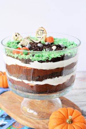 Halloween Graveyard Dessert Trifle Recipe