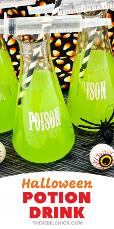 How to Make an Easy Non Alcoholic Halloween Potion Drink Recipe