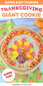 Thanksgiving Giant Cookie Cake Recipe