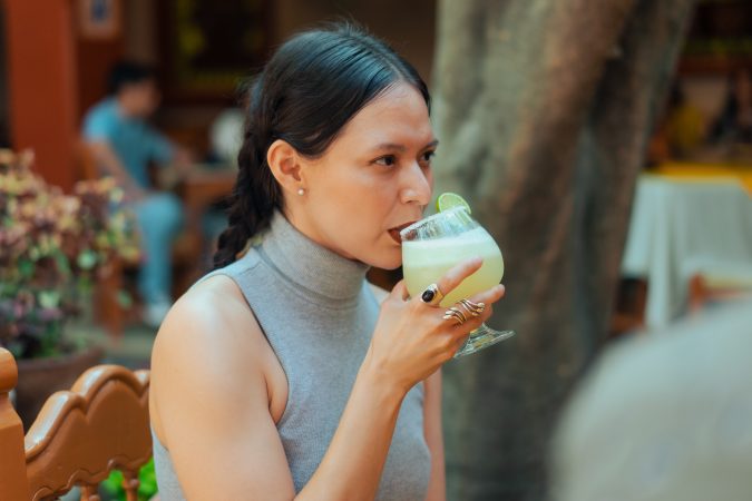 How to serve a Margarita 