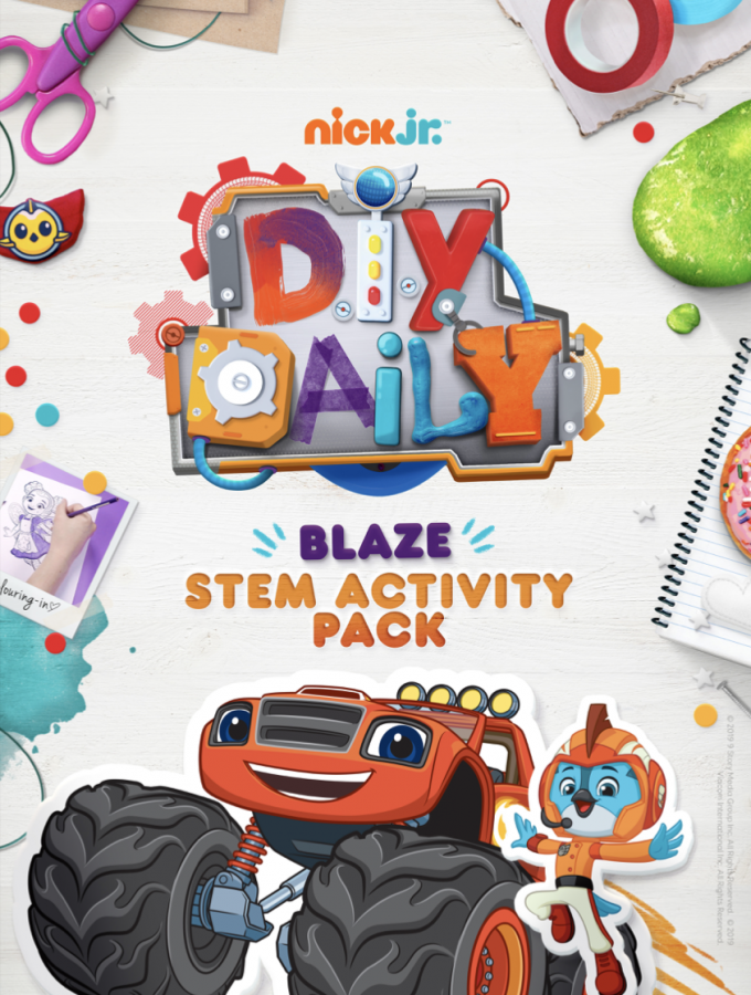 Free Printable STEM Activity Pack inspired by Blaze And The Monster Machines: Big Rig To The Rescue!