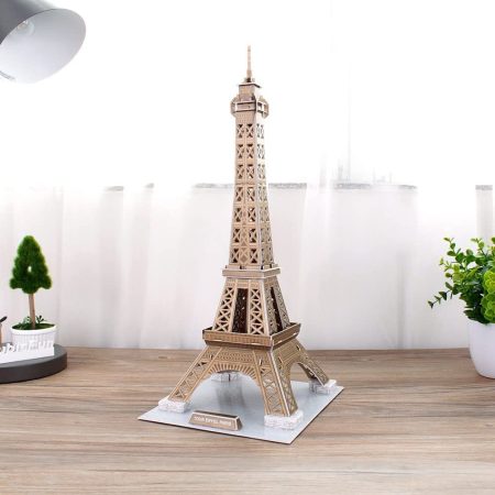 Eiffel Tower 3D Puzzle Building Crafts for Adults and Kids