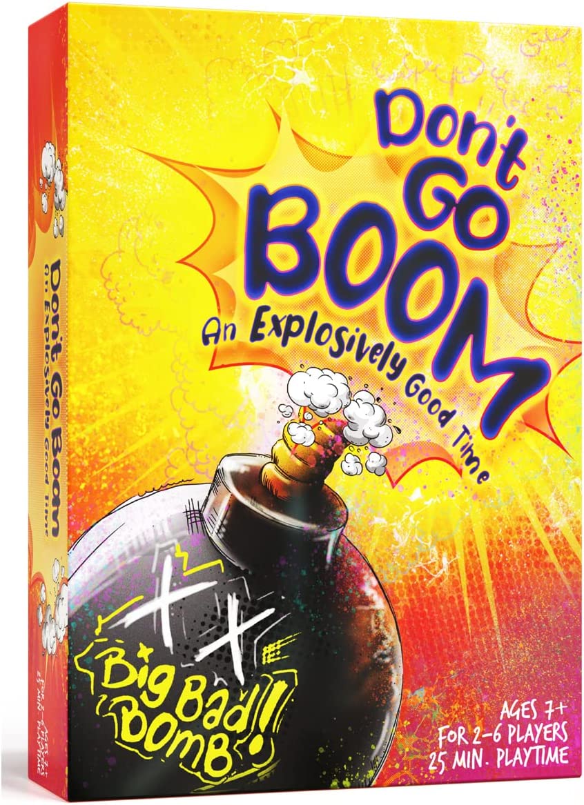 Don't Go Boom (Card Game for Kids, Ages 7 and up)