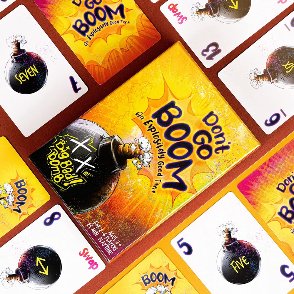 Don't Go Boom (Card Game for Kids, Ages 7 and up)