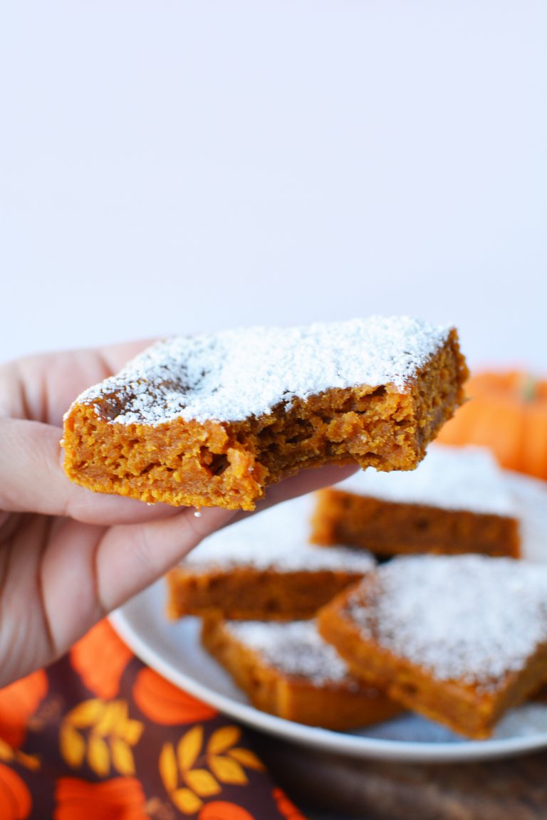 Pumpkin Bars Easy Recipe - The Rebel Chick