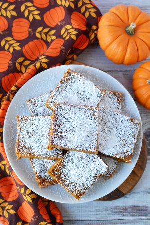 Pumpkin Bars Easy Recipe