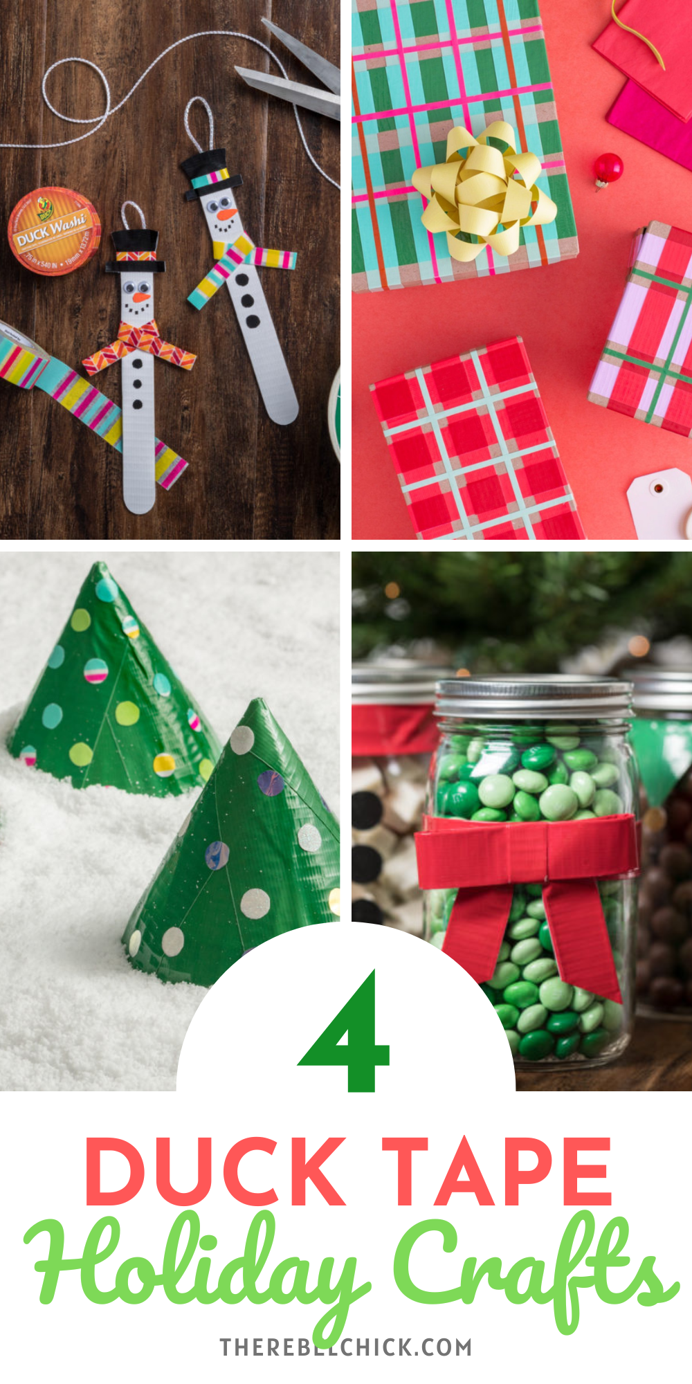 4 Duck Tape Holiday Crafts to Celebrate the Season