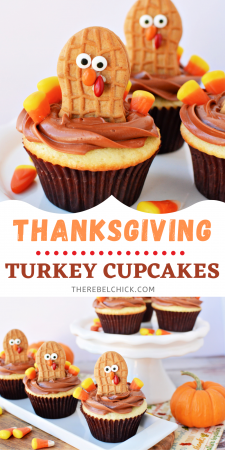 Thanksgiving Turkey Cupcakes Recipe