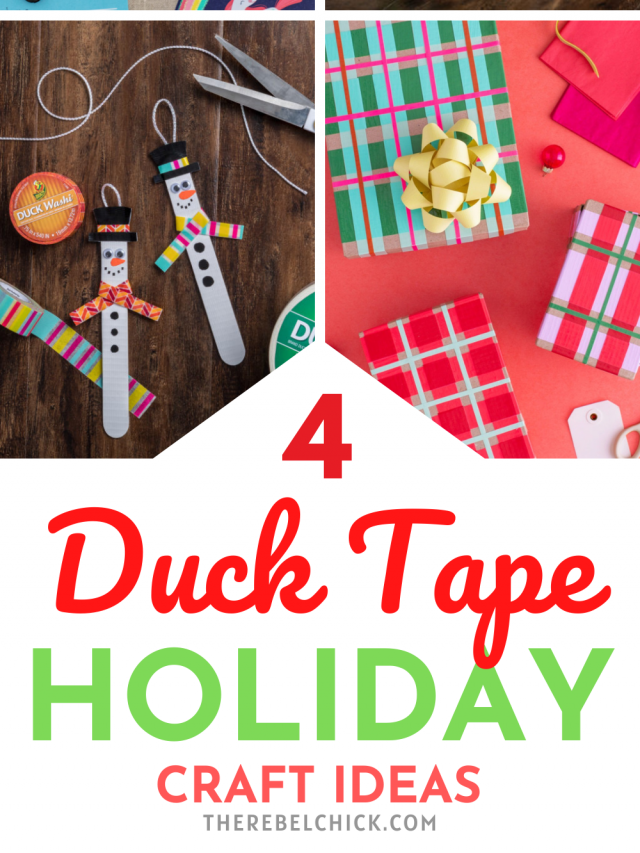 4 Duck Tape Crafts to Make With Kids