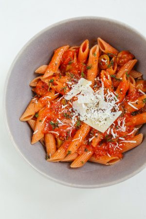Marinated pepper Pasta
