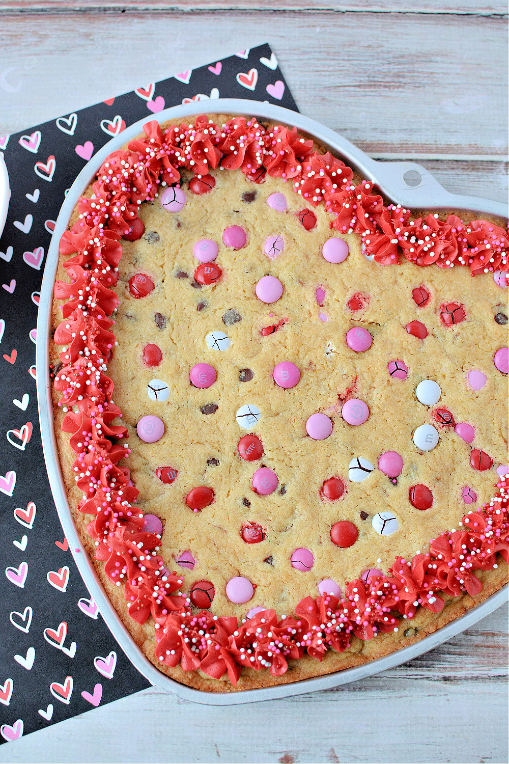 How to Make a M&Ms Cookie Cake Recipe