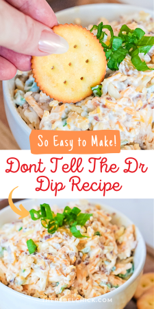 Dont Tell The Dr Dip Recipe - The Rebel Chick