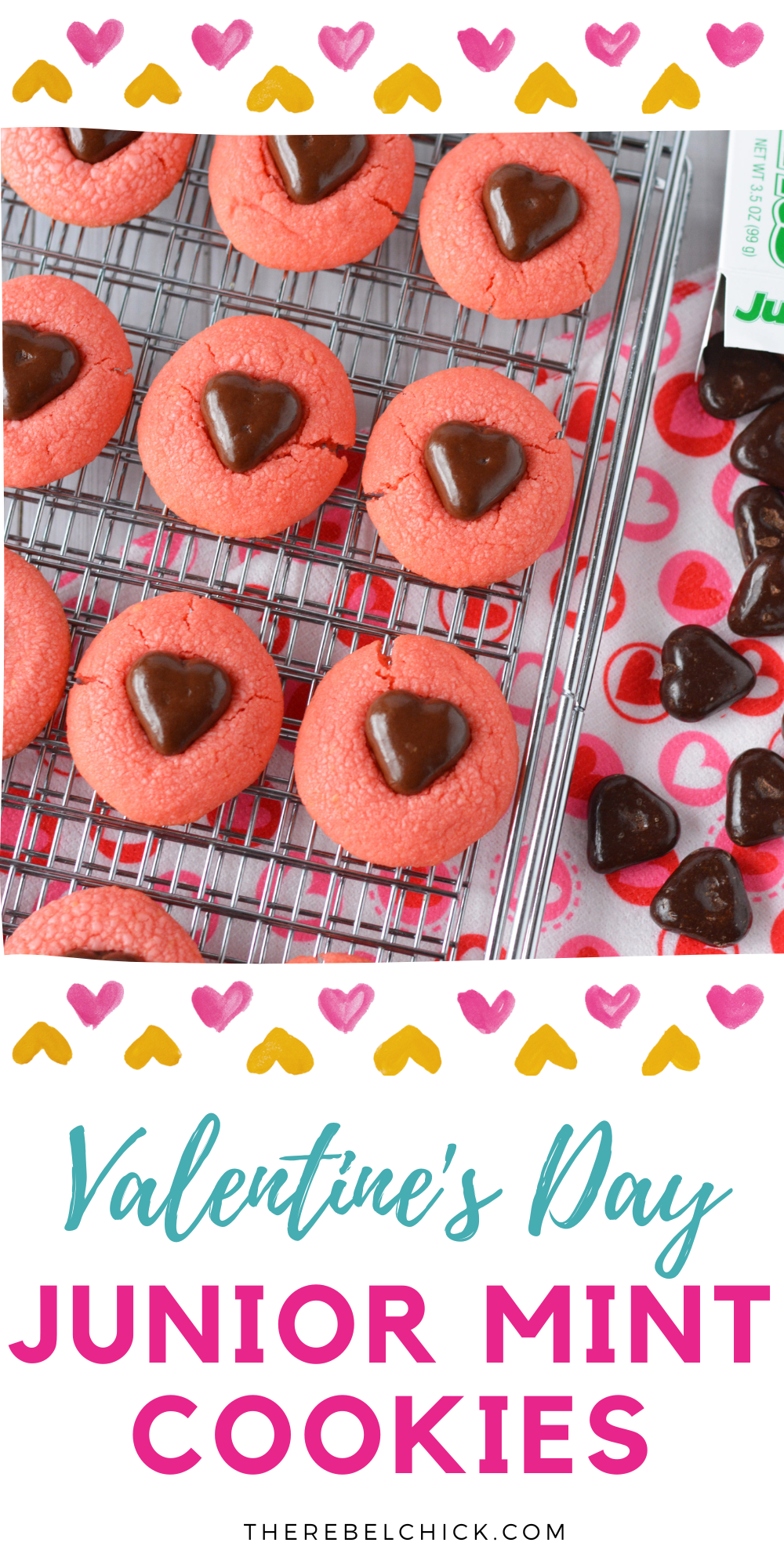 Junior Mint Cookies Recipe for Valentine's Day