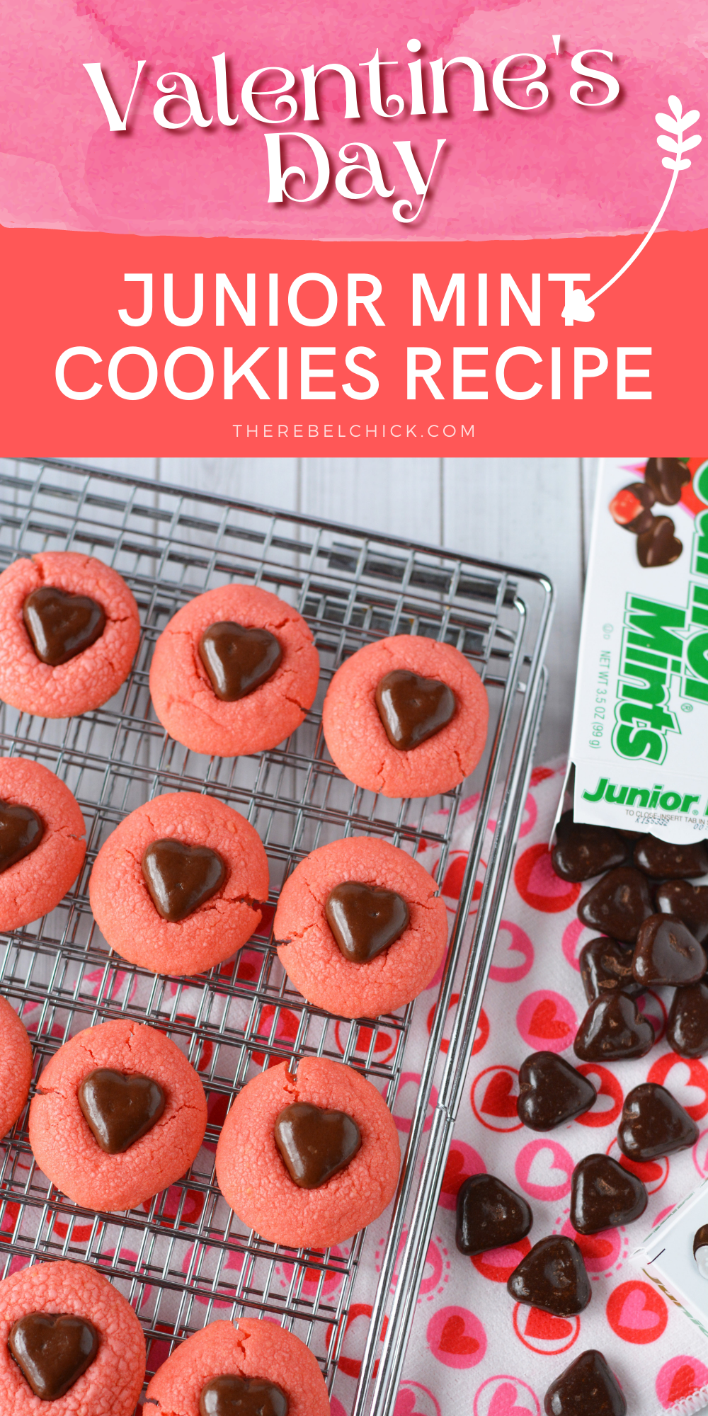 Junior Mint Cookies Recipe for Valentine's Day
