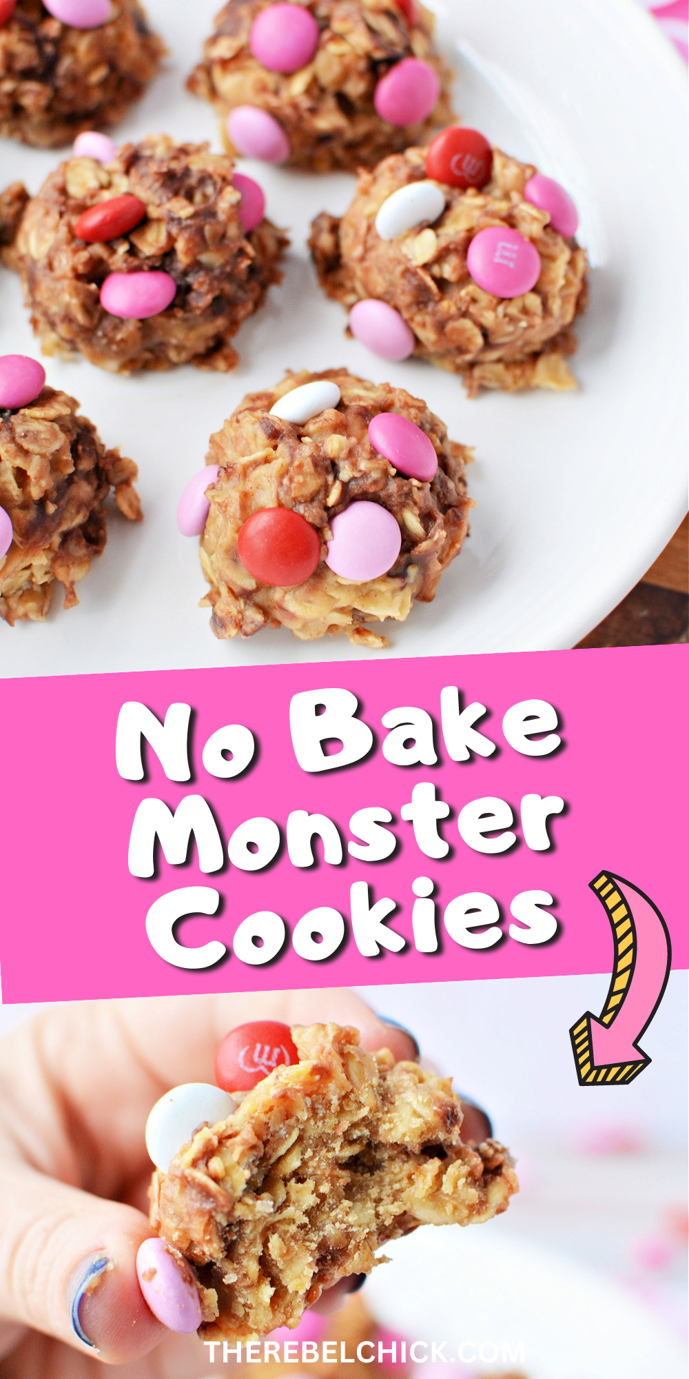 No Bake Monster Cookies