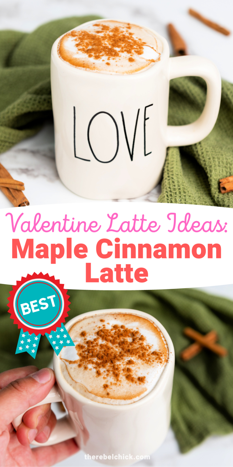 Valentine Latte Ideas A Maple Cinnamon Latte Recipe