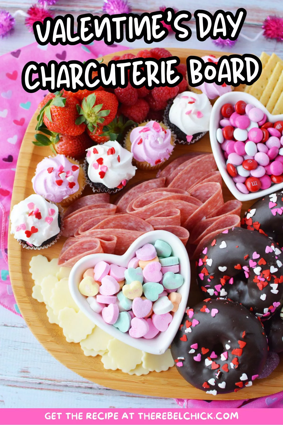 Galentine's Day Dessert Charcuterie Board - Sarah's Day Off