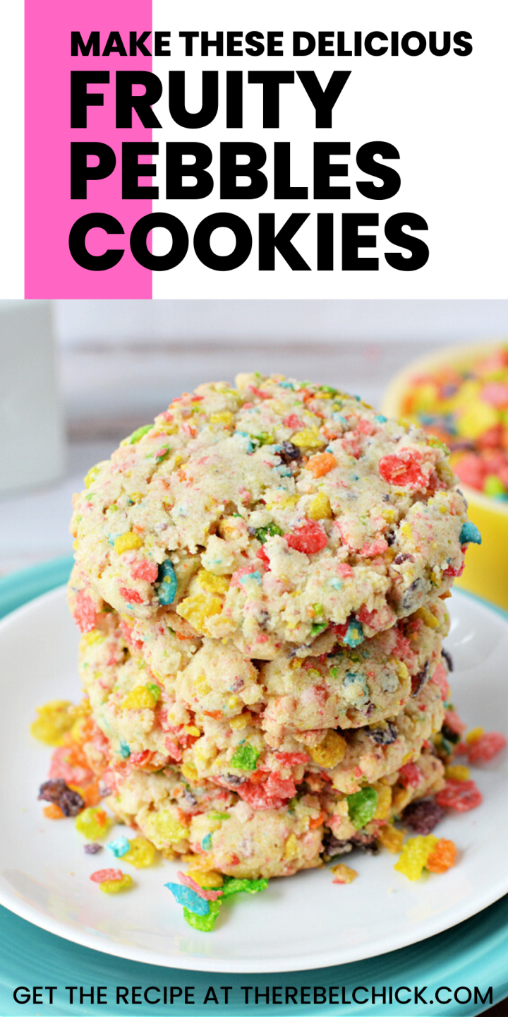 Fruity Pebbles Cookies