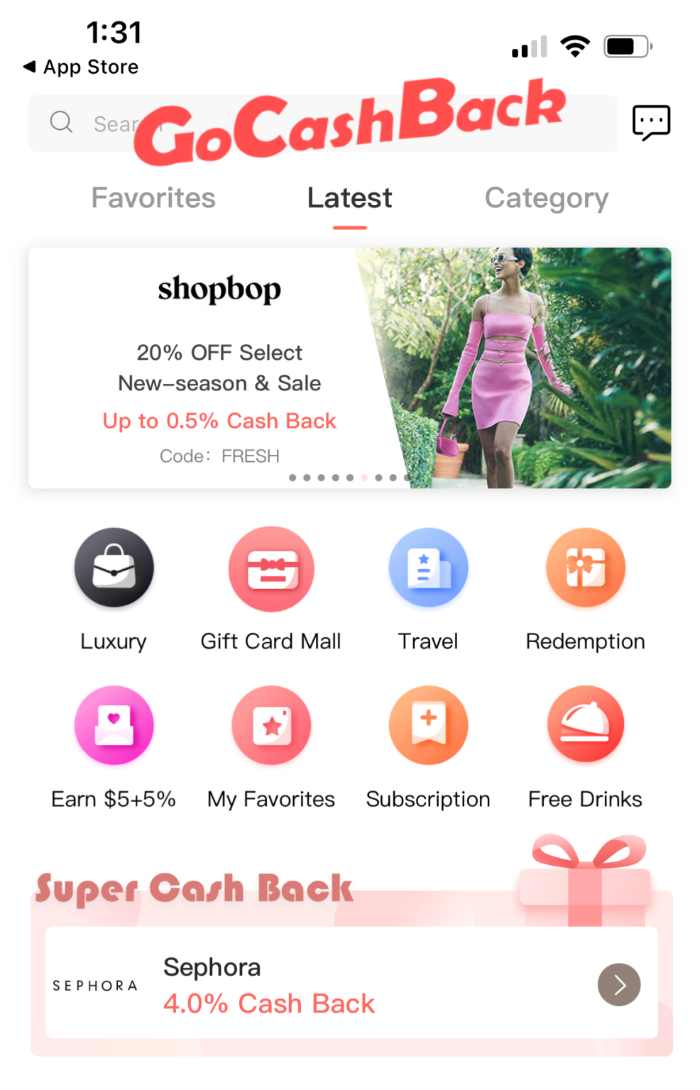 Earn a GoCashBack 8 Registration Bonus The Rebel Chick