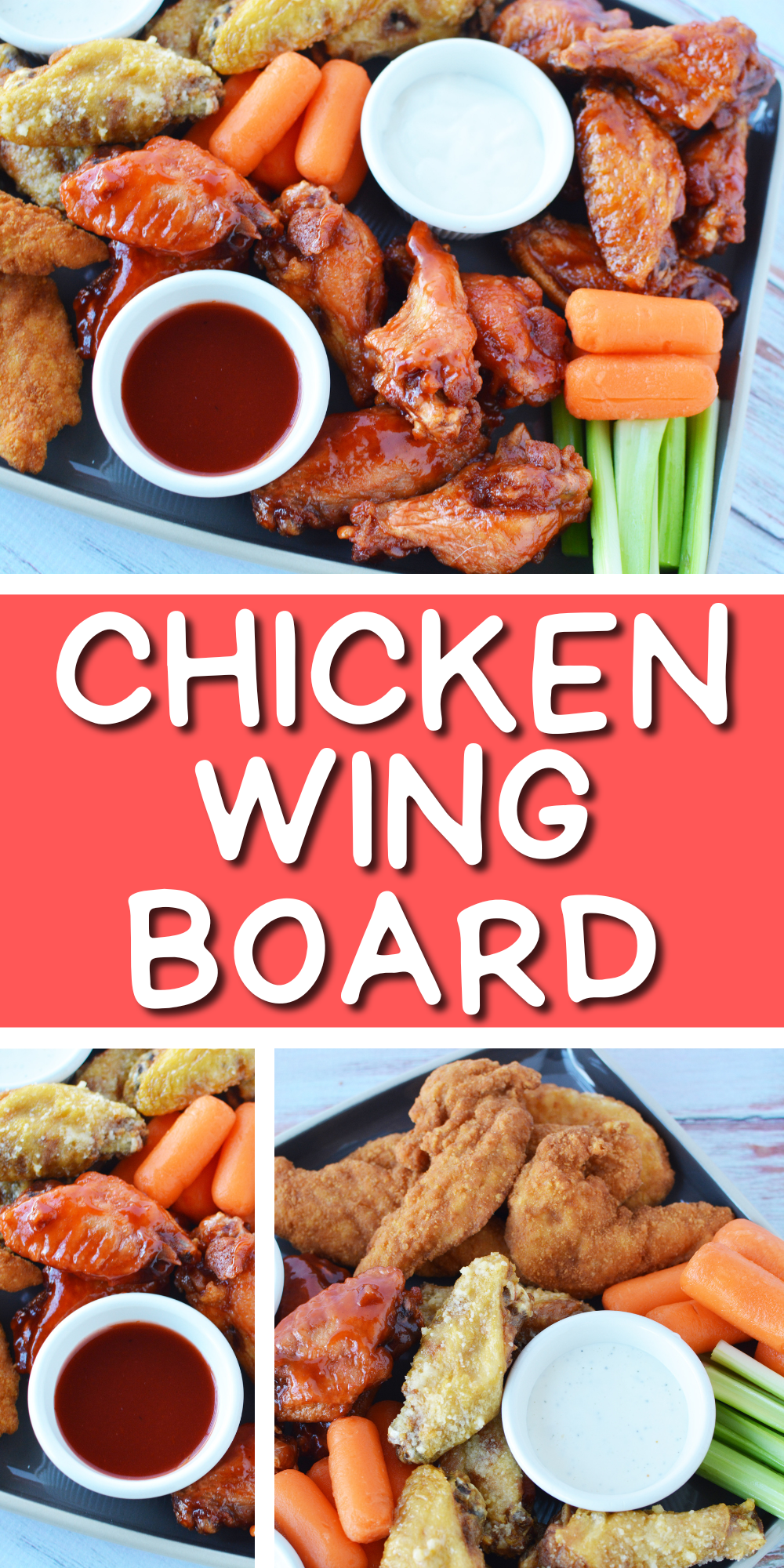 Chicken Wing Charcuterie Board
