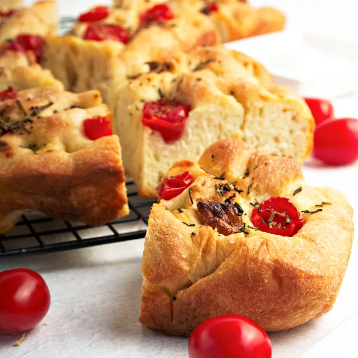 Roasted Garlic Focaccia