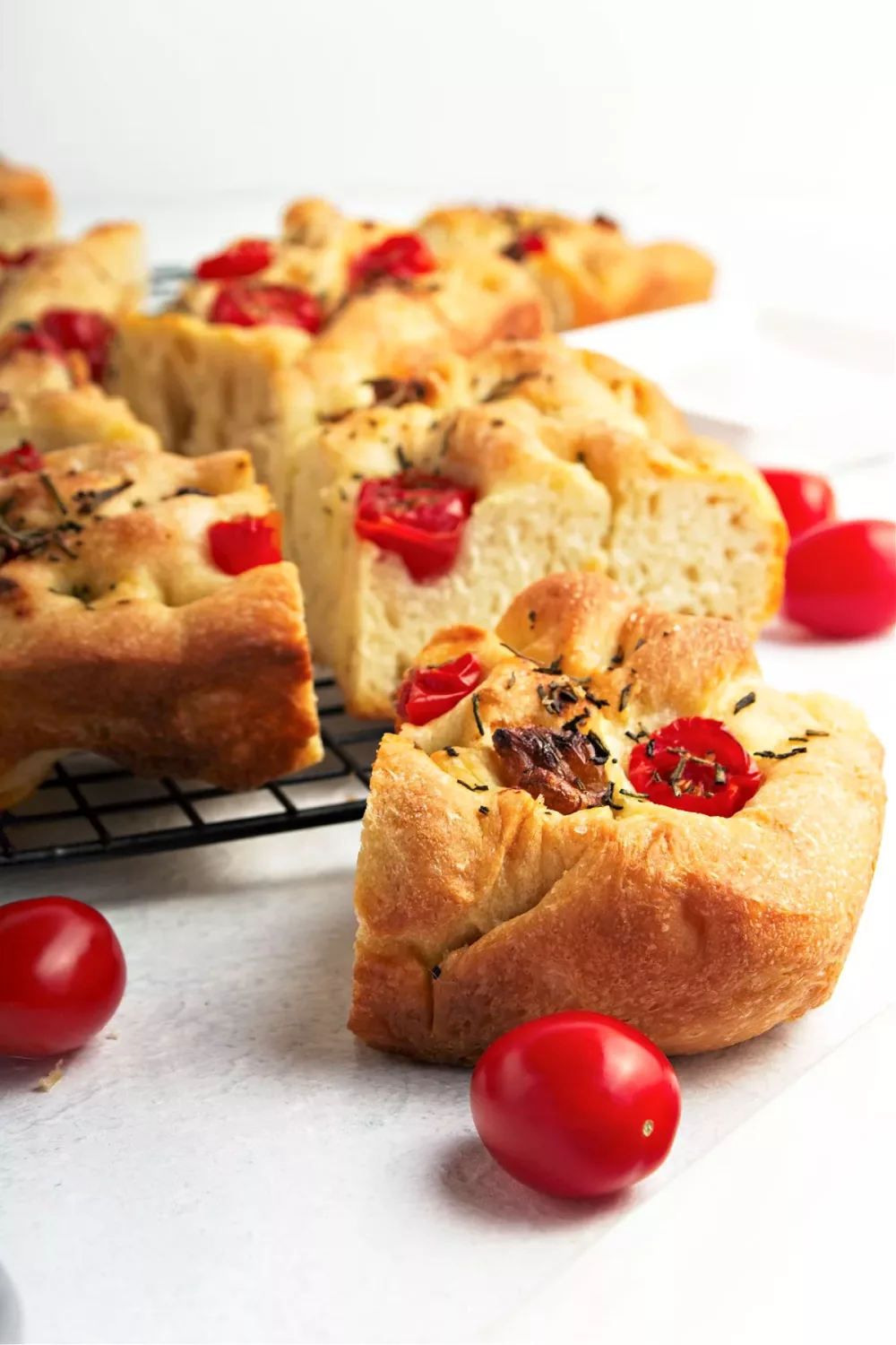 Garlic Bread Focaccia — Gathered At My Table - seasonal baking recipes with  a creative twist