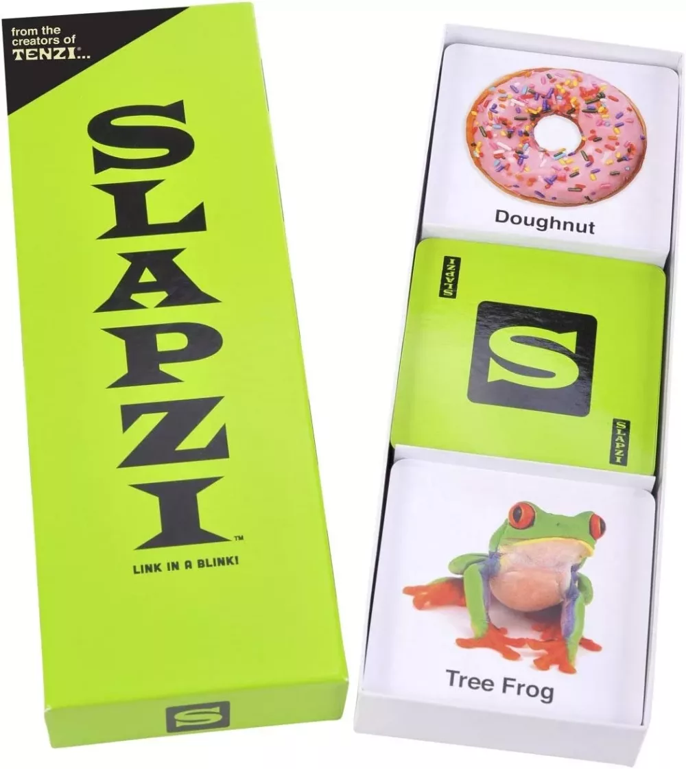 TENZI SLAPZI - The Quick Thinking and Fast Matching Card Game for All Ages